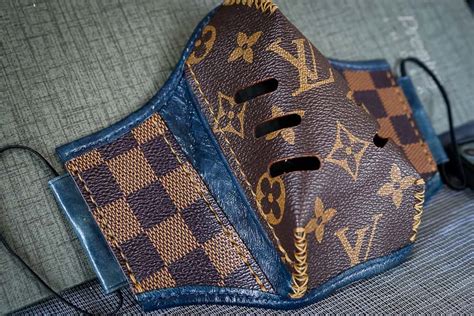 louis vuitton damier mask.